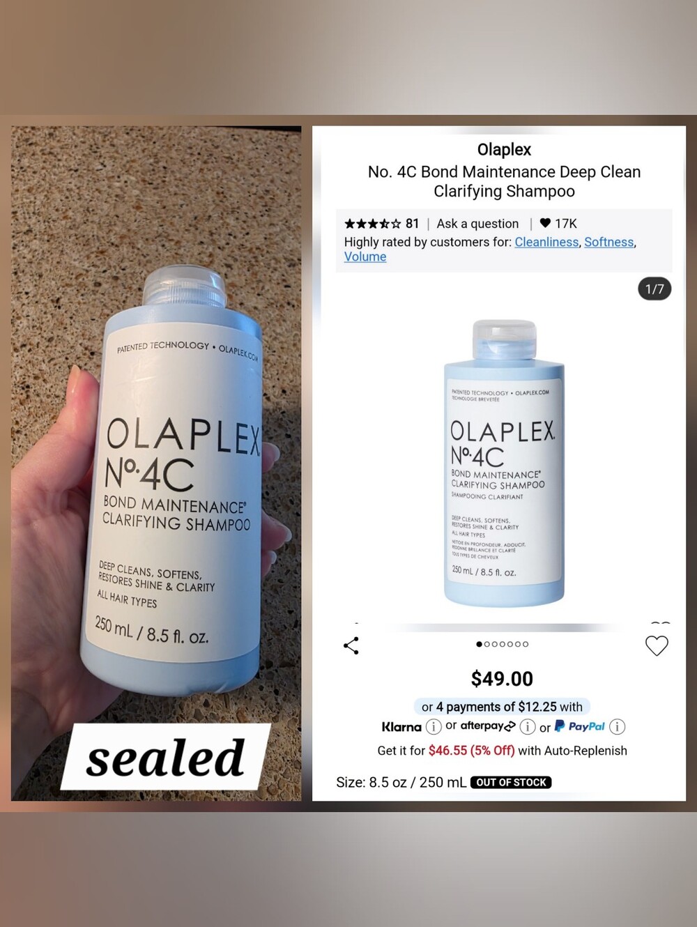 OLAPLEX No. 4C Bond Maintenance Clarifying Shampoo